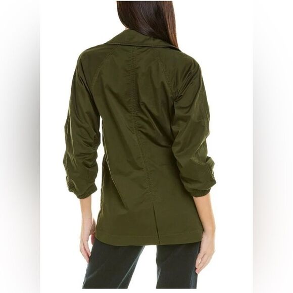 Cabi Womens Jacket S Double Breasted Relaxed Fit Trench Safari Lightweight - Picture 3 of 9